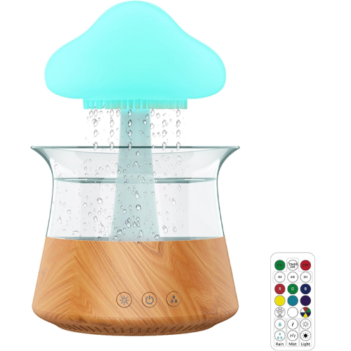 Starlight Air Humidifier, Rain Cloud Humidifier Aroma Diffuser Micro Humidifier Portable