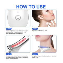 Anti Wrinkle Beauty Apparatus  Microcurrent Facial Massager, Neck Face Lifting Massager